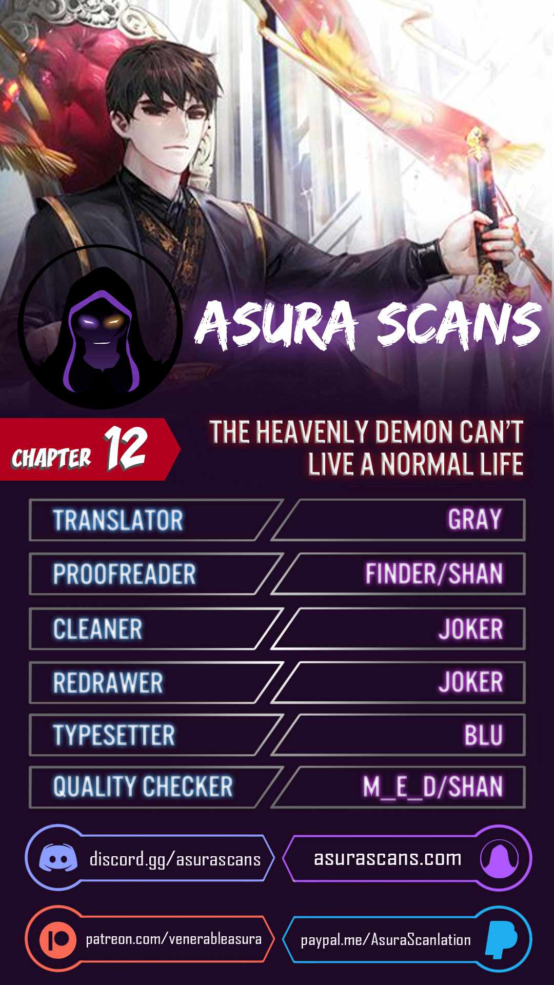 The Heavenly Demon Can't Live a Normal Life Chapter 12 1